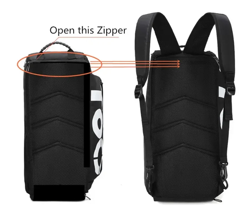 Ultimate Waterproof Gym Bag - Lightweight Fitness Backpack for Men & Women - Perfect for Yoga, Sports & Outdoor Activities