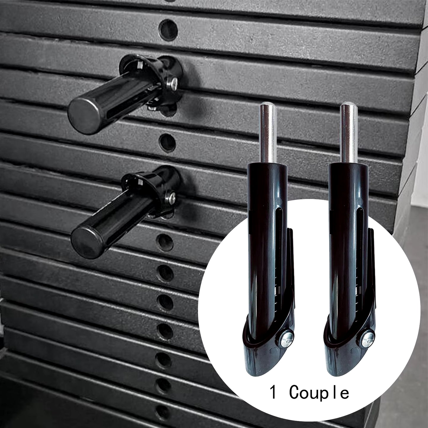 Universal 2X Weight Stack Pin - Portable Multifunction Gym Equipment Replacement Accessory