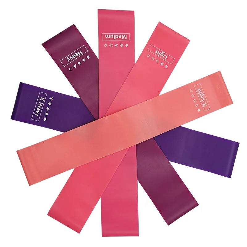 Versatile Portable Resistance Bands for Fitness, Yoga, Pilates & Crossfit - Perfect for Women’s Strength Training!