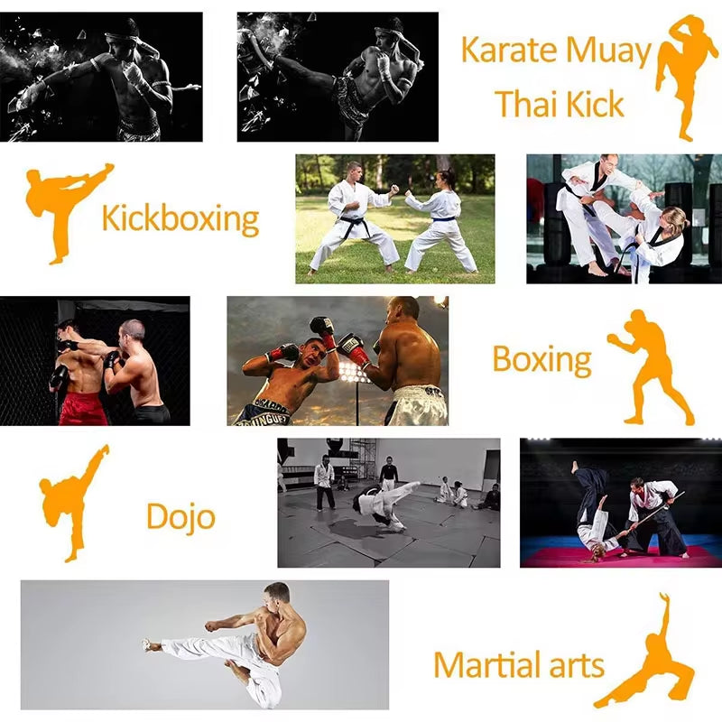 Curved Boxing Bags - Perfect for Taekwondo, Muay Thai & Karate Training for All Ages - Durable PU Focus Pads (1 or 2 Pcs)
