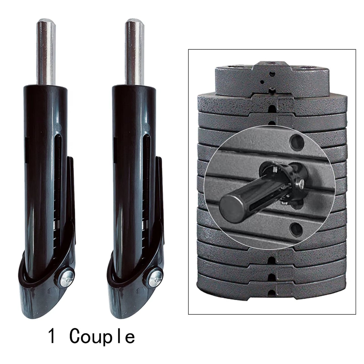 Universal 2X Weight Stack Pin - Portable Multifunction Gym Equipment Replacement Accessory