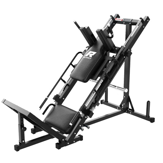 Transform Your Workout with the BLP01 45° 3-In-1 Leg Press, Hack Squat & Calf Raise Machine!