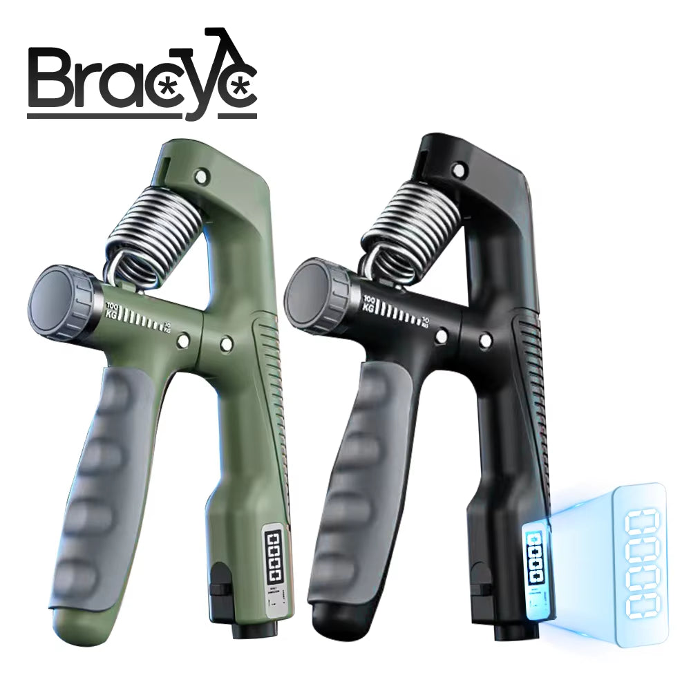 Adjustable Smart Hand Grip Strengthener - 10-100KG for Power Training and Finger Wrist Expansion