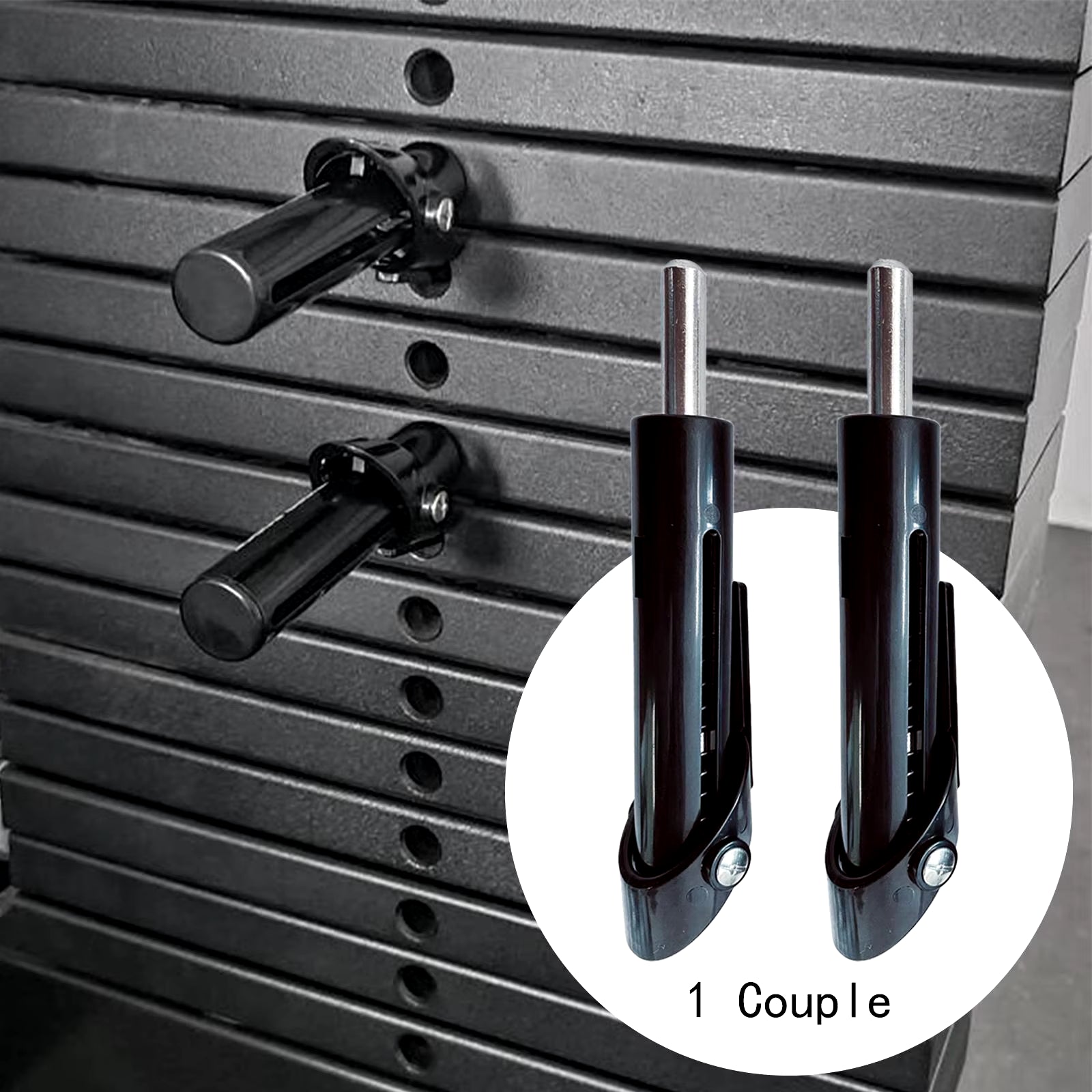 Universal 2X Weight Stack Pin - Portable Multifunction Gym Equipment Replacement Accessory